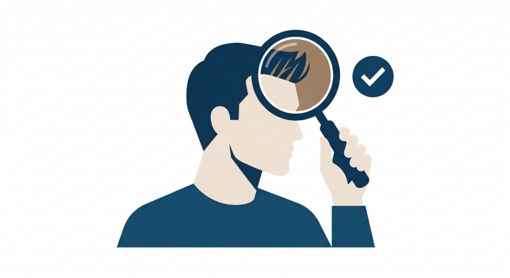 メンズウィッグがバレない5つのポイント - メンズウィッグ専門サロン バンビーニー